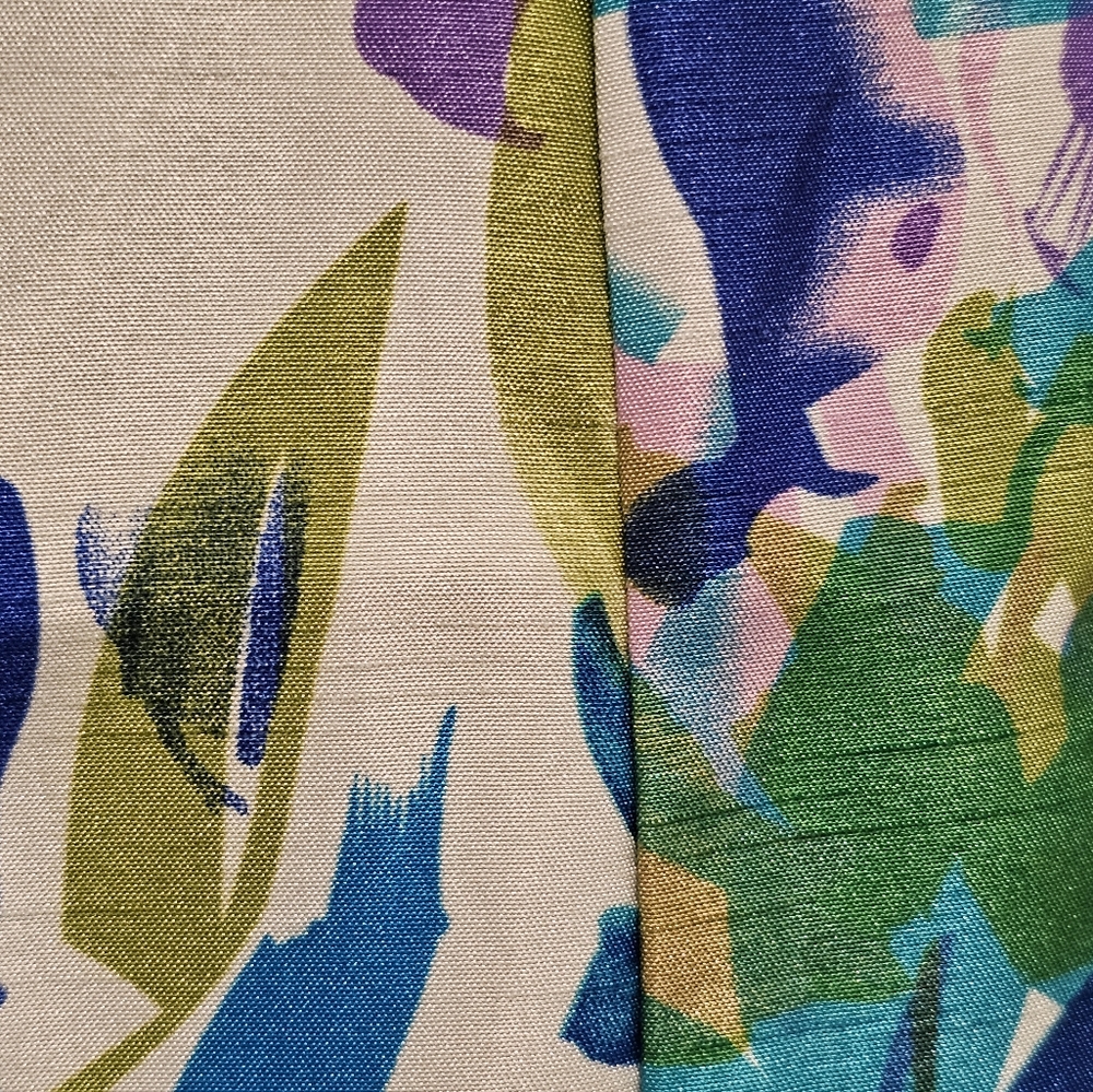 R&K Originals Adjustable Strap Multi-color Floral Print Dress, NWOT, Size 8 - Picture 8 of 9